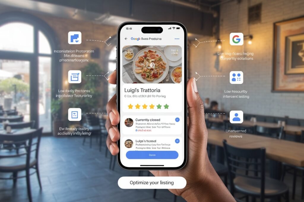 Errores Comunes en Google Business Profile para Restaurantes que Están Matando tu Negocio