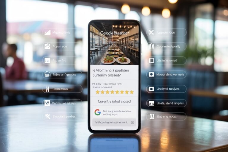Errores Comunes en Google Business Profile para Restaurantes que Están Matando tu Negocio