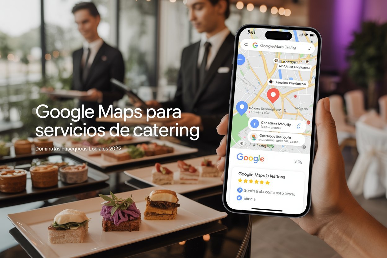 Google Maps para Servicios de Catering