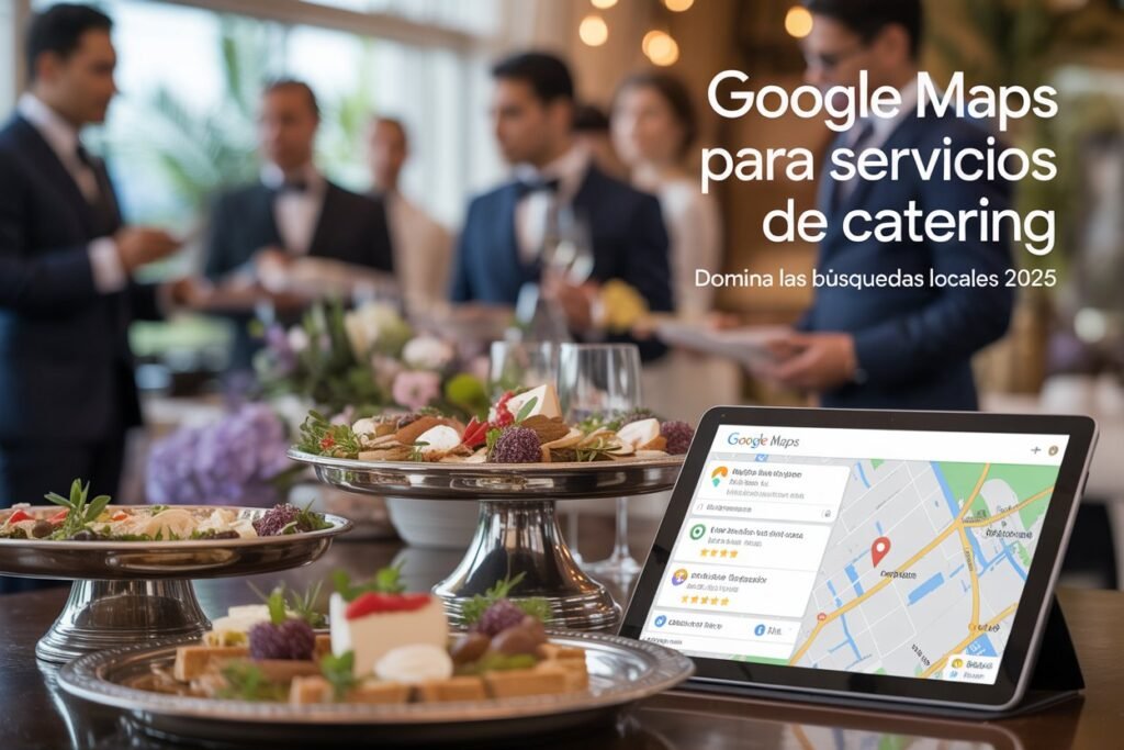 Google Maps para Servicios de Catering