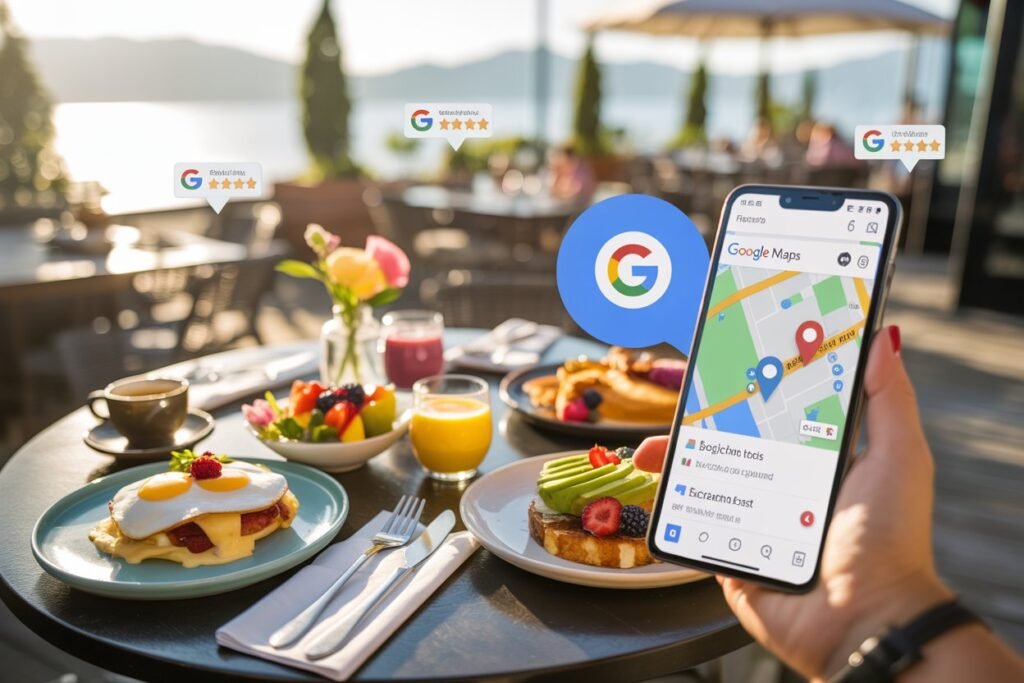 Google Maps para Restaurantes de Brunch