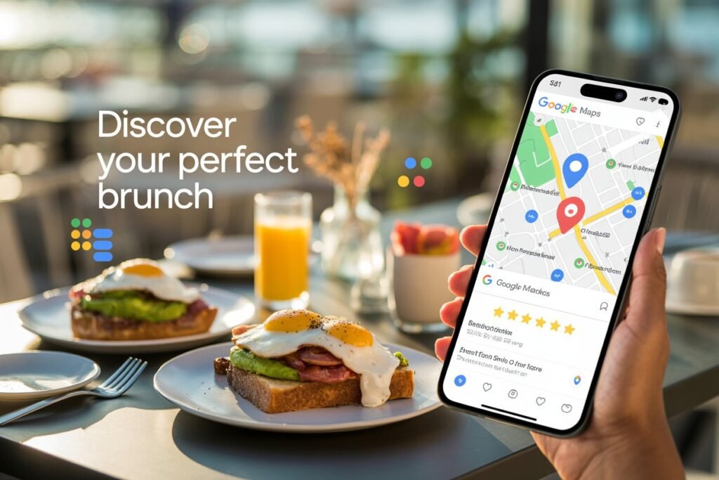 Google Maps para Restaurantes de Brunch